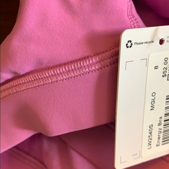 BNWT - lululemon Energy Bra - Picture 7 of 7